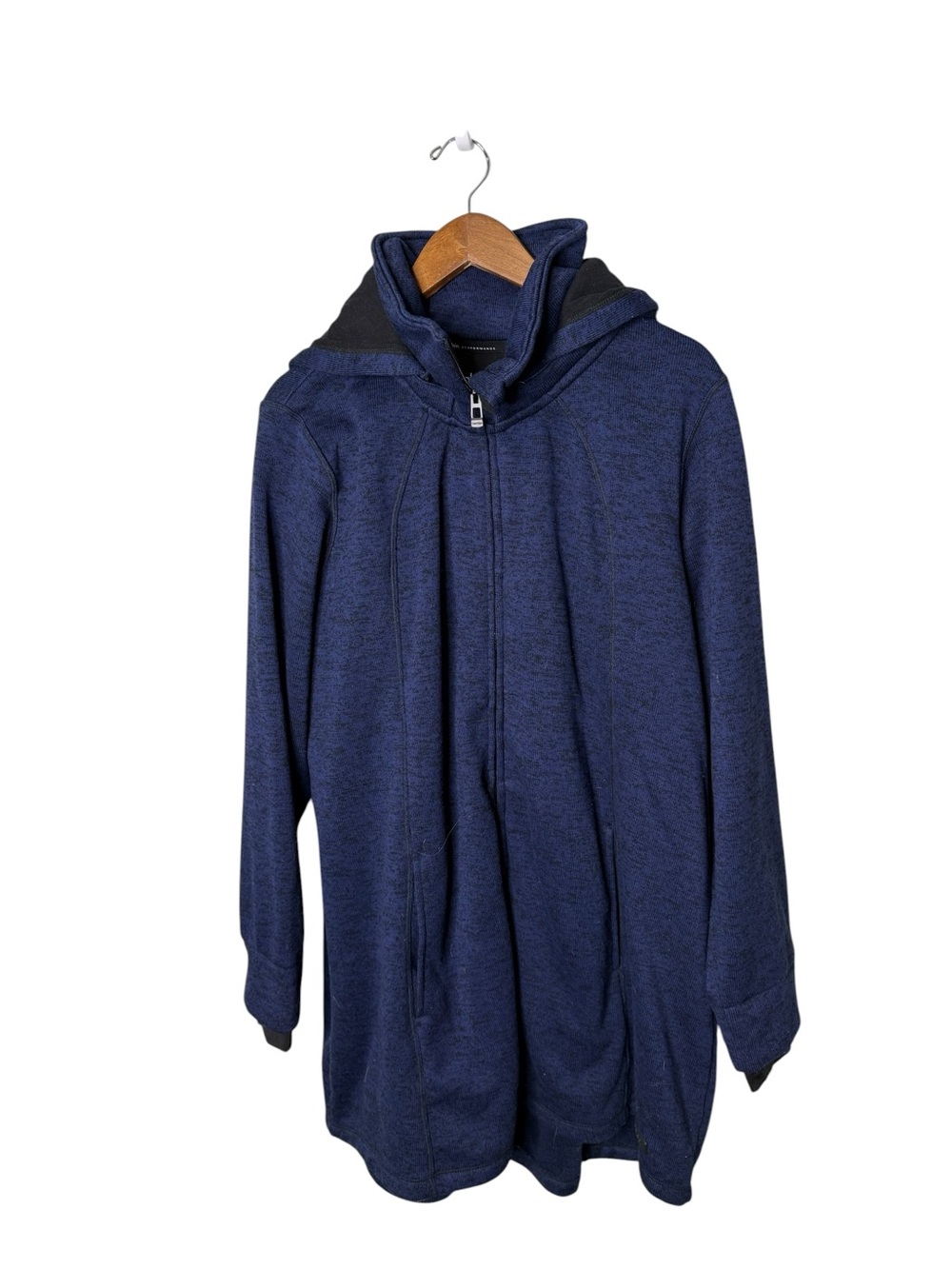 Calvin Klein Performance Heather Navy Full Zip Hoodie Jacket Size 3X